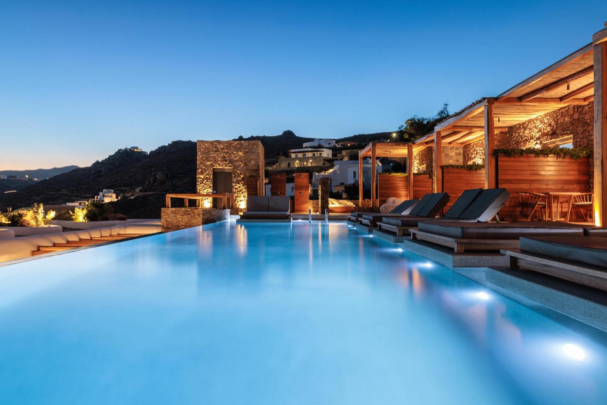 Mileo Hotell Kalo Livadi Exteriör bild
