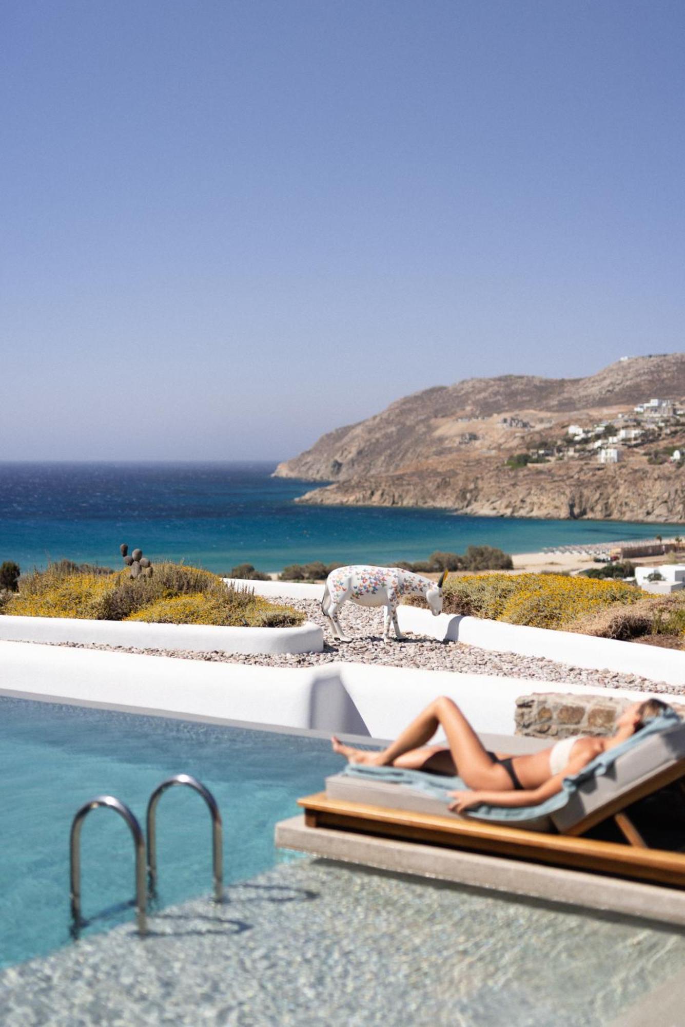 Mileo Hotell Kalo Livadi Exteriör bild