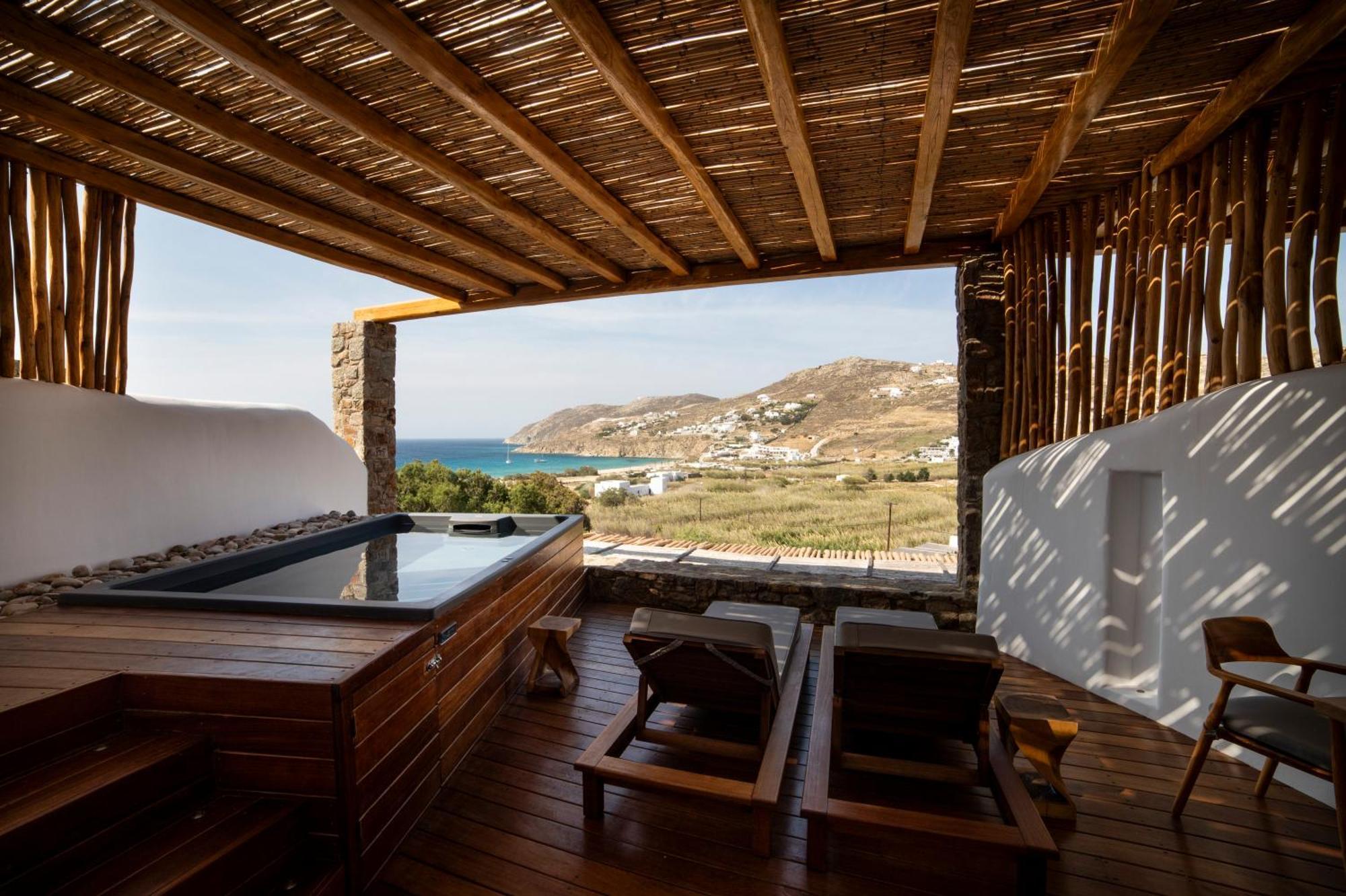 Mileo Hotell Kalo Livadi Exteriör bild