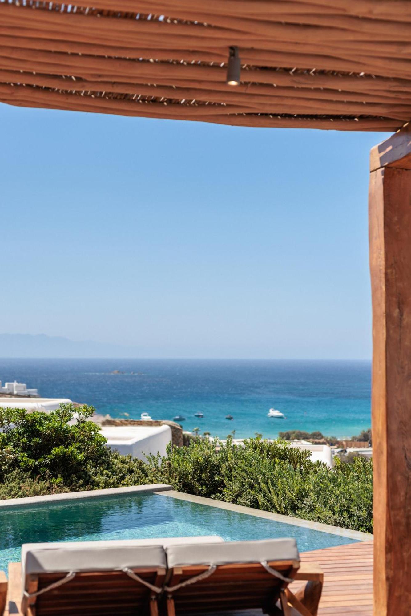 Mileo Hotell Kalo Livadi Exteriör bild