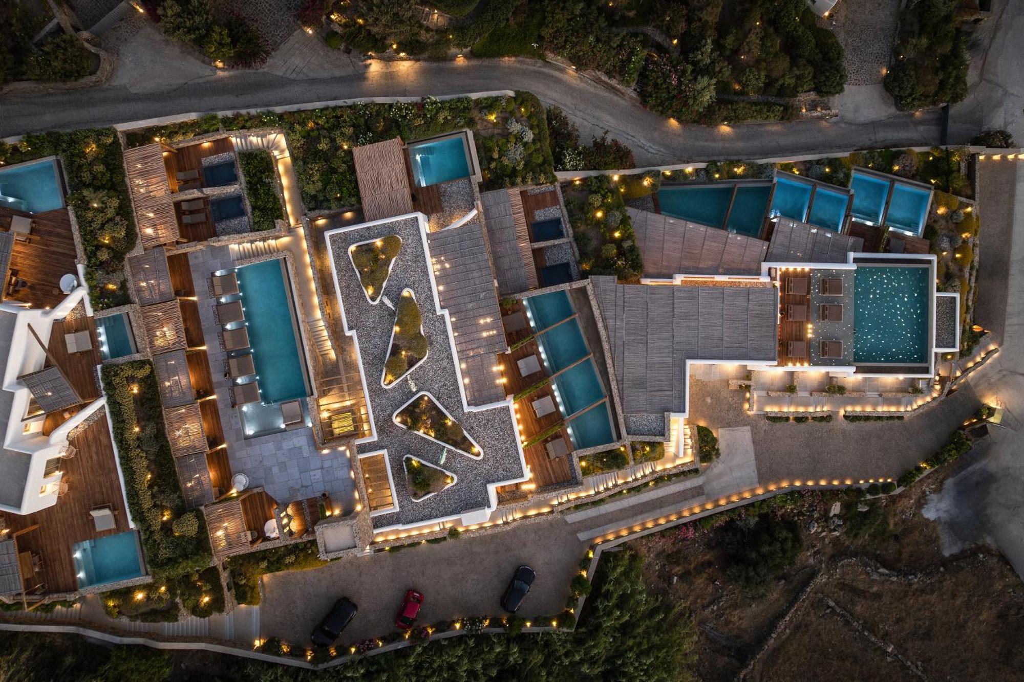 Mileo Hotell Kalo Livadi Exteriör bild