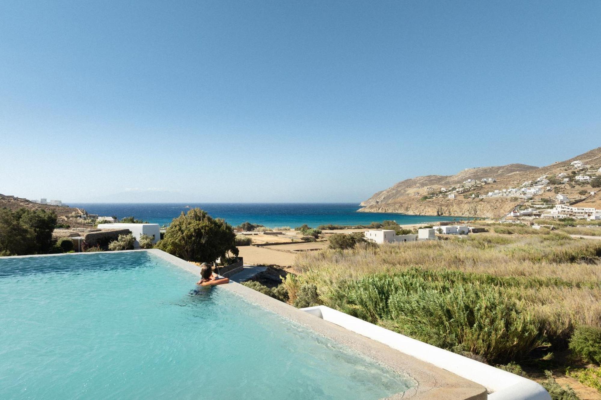 Mileo Hotell Kalo Livadi Exteriör bild