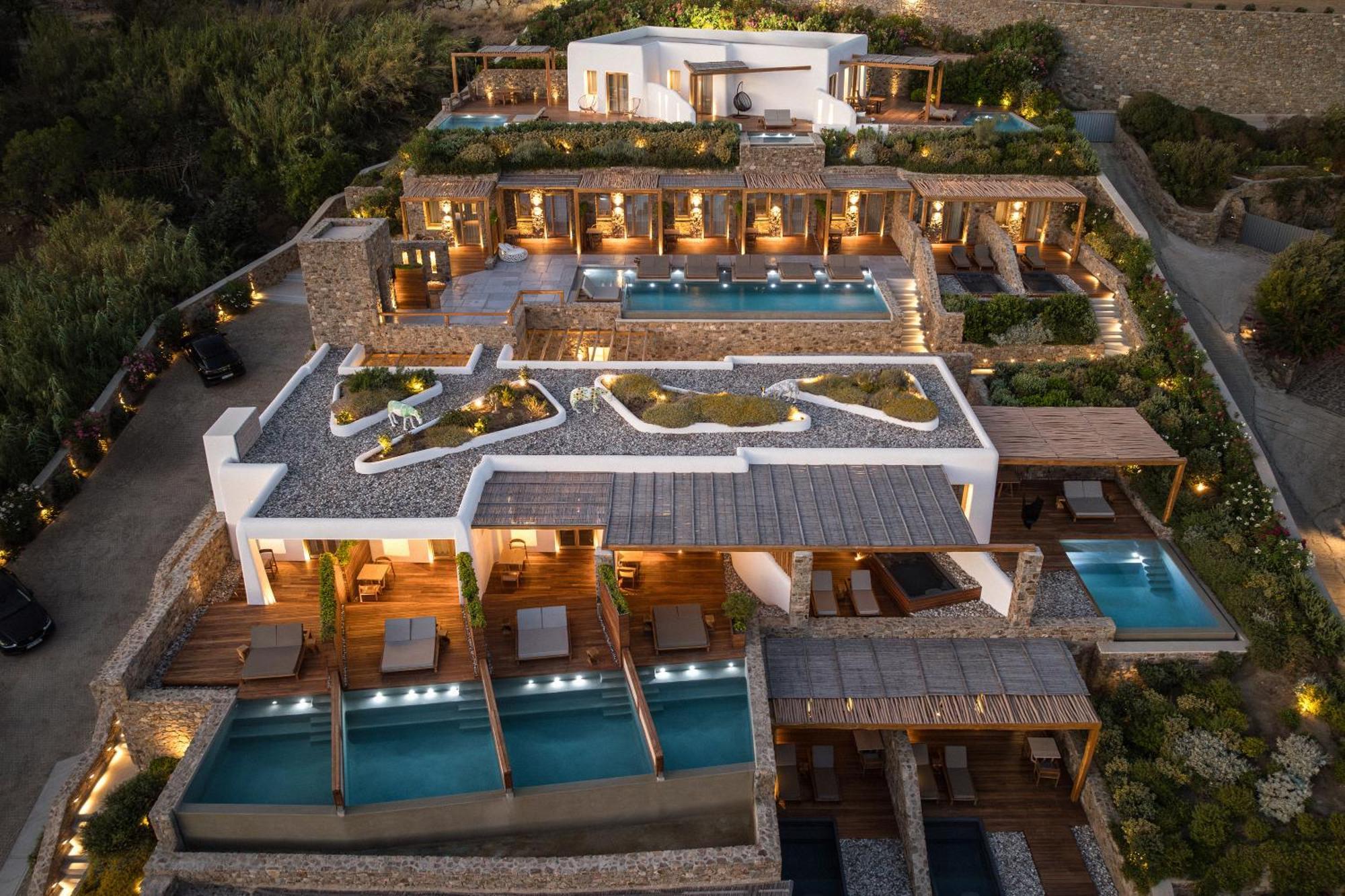 Mileo Hotell Kalo Livadi Exteriör bild